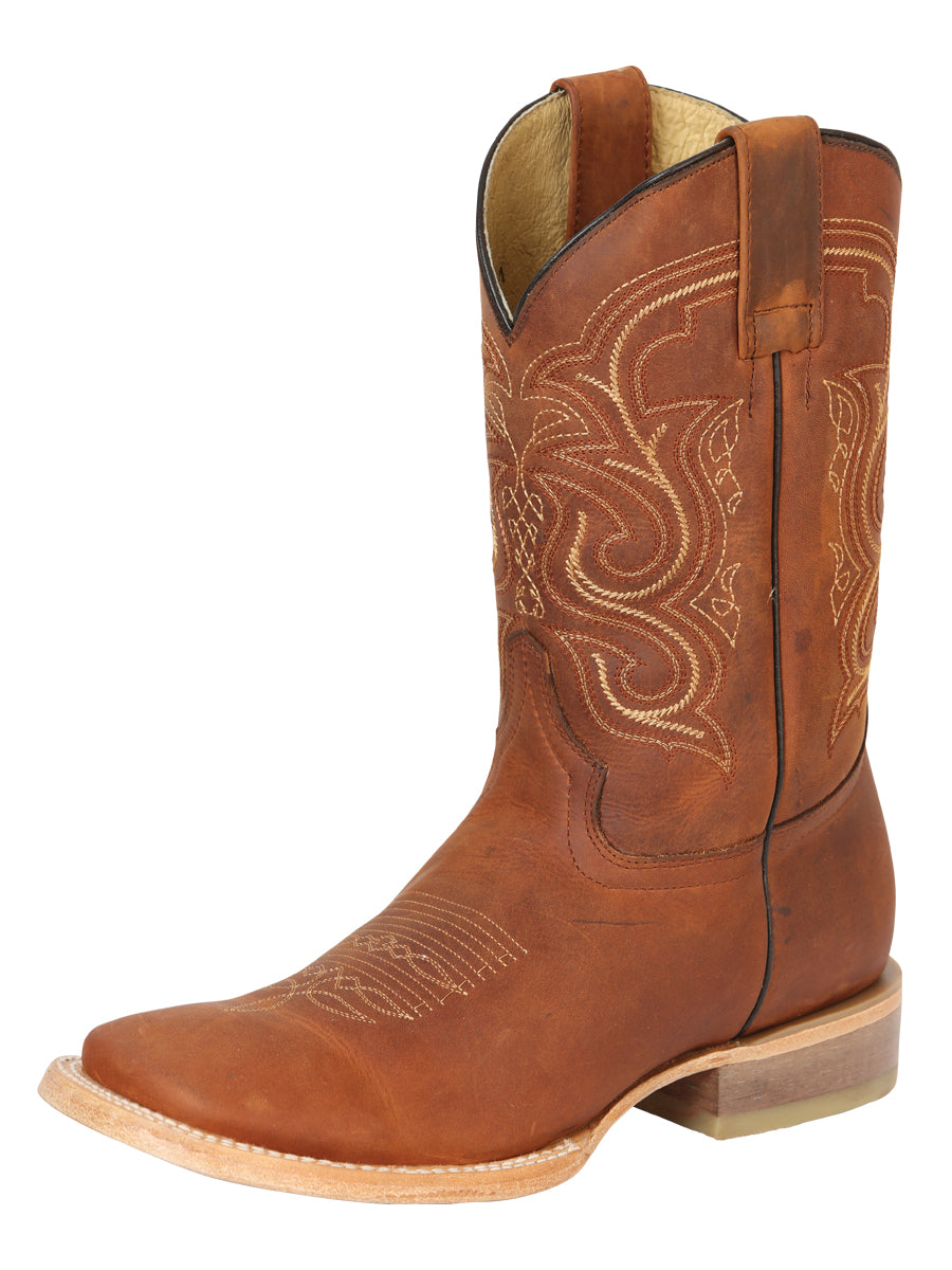 100 Años Men’s Rodeo Boot - Cognac 43537