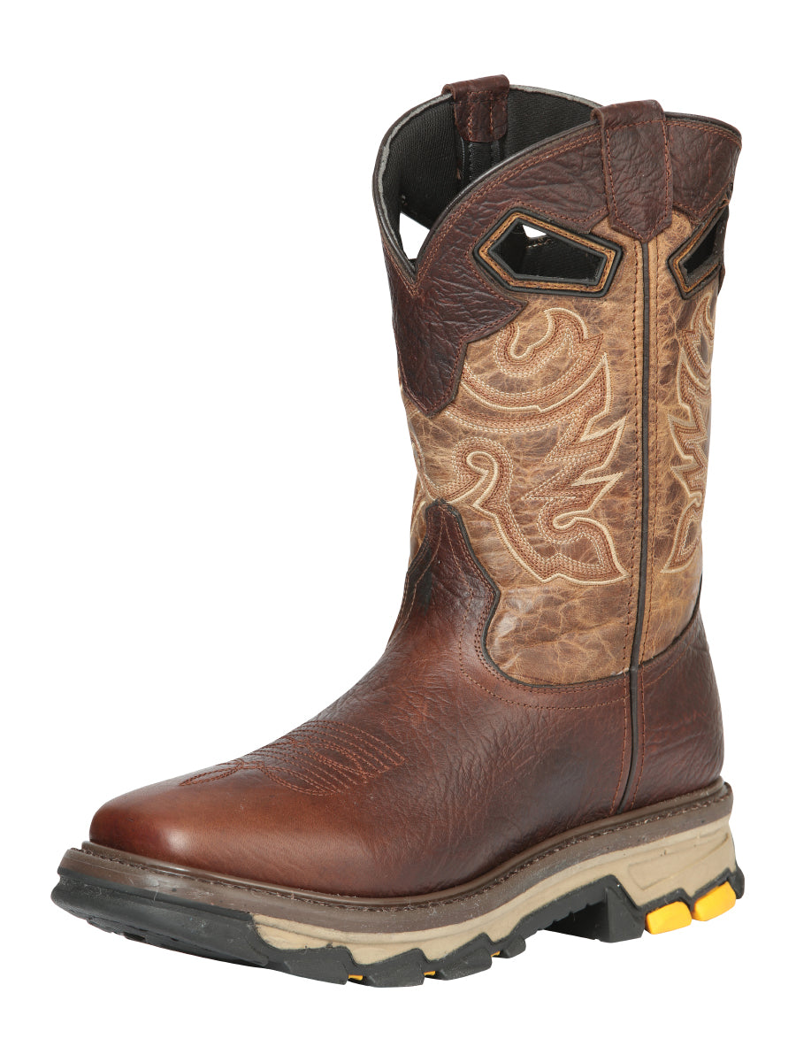 El General Rodeo Work Boot - Leather Brown 44685