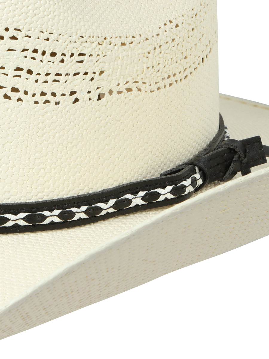 Men's El General 20X Palm Straw Western Hat - Bangora Toro 45763
