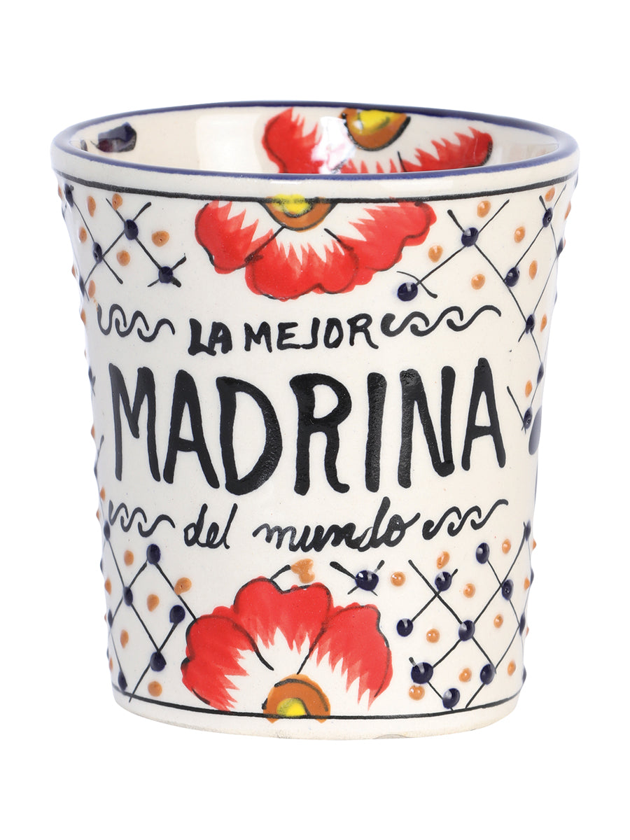 Artisanal Decorative Coffee Mug God-Mother Talavera Multicolor 601883