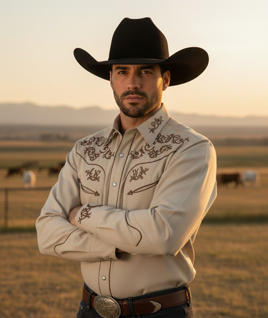 Men's Embroidered Shirt