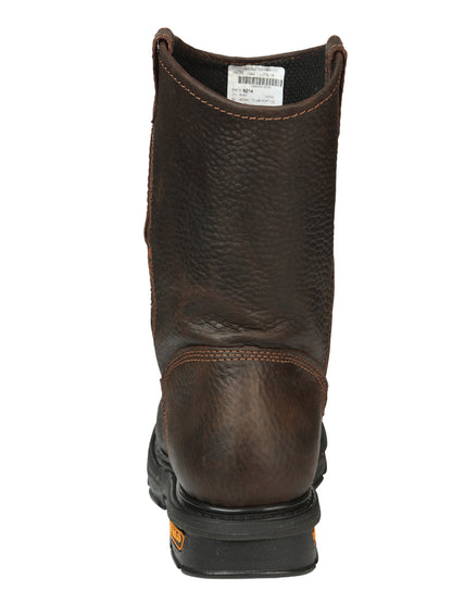 Buffalo & Bull Men’s Work Boots with Toe Cap Bovine Leather - Rino  Moka 45260