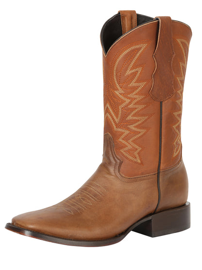 El General Men’s Rodeo Boots - Brown 45580
