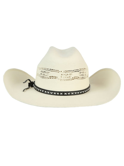 Men's El General 20X Palm Straw Western Hat - Bangora Toro  45763