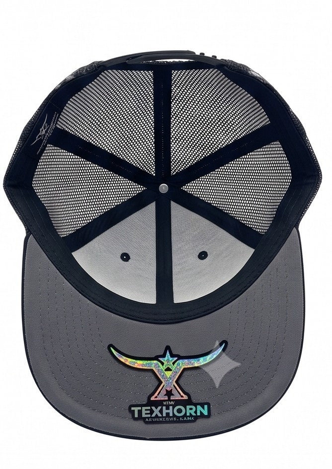 Cap TexHorn longhorn Black