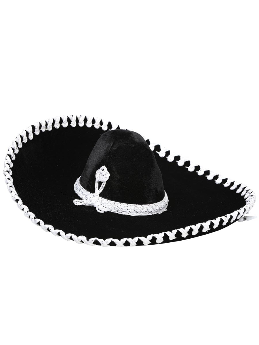 Kids 
Mexican Charro Hat Velvet Black/Silver 600317