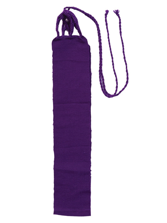 Mexican Artisanal Traditional Belt Purple 601451