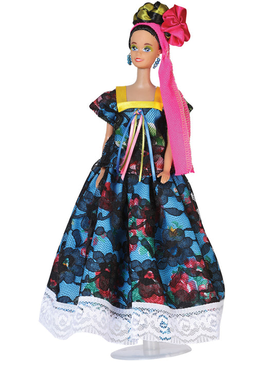 Artisanal Decorative Doll Mexican State Chiapas Multicolor 601907