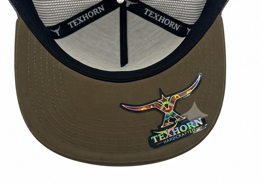 Cap TexHorn longhorn  dark Green